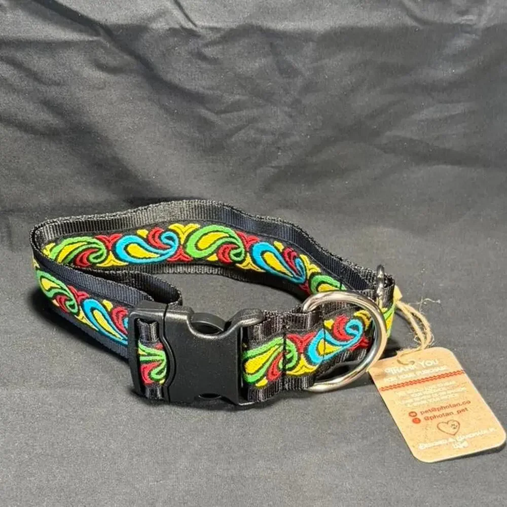 🚨Photan Brand New HANDMADE Dog Collar Adjustable Dog Collar Ring and Buckle 🐶